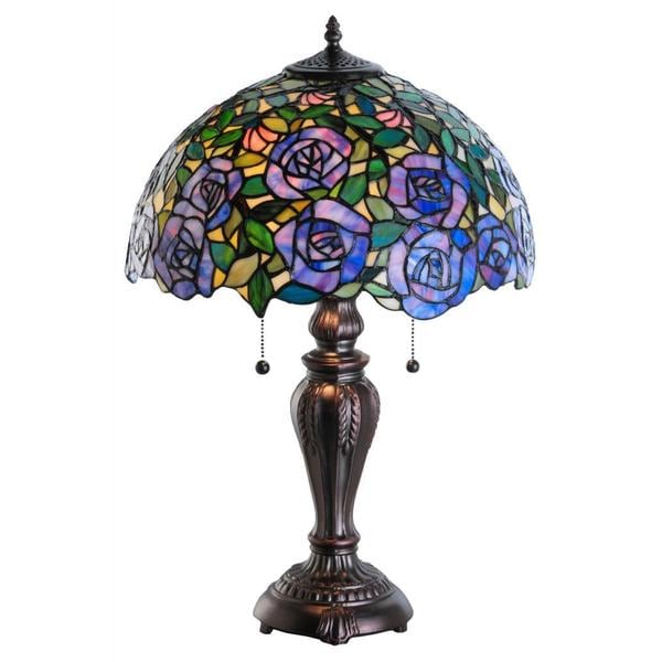 24 inch Tiffany Rosebush Table Lamp   16715055  