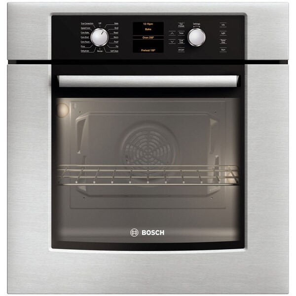 Shop Bosch 27inch Electric Wall Stainless Steel Oven Free Shipping
