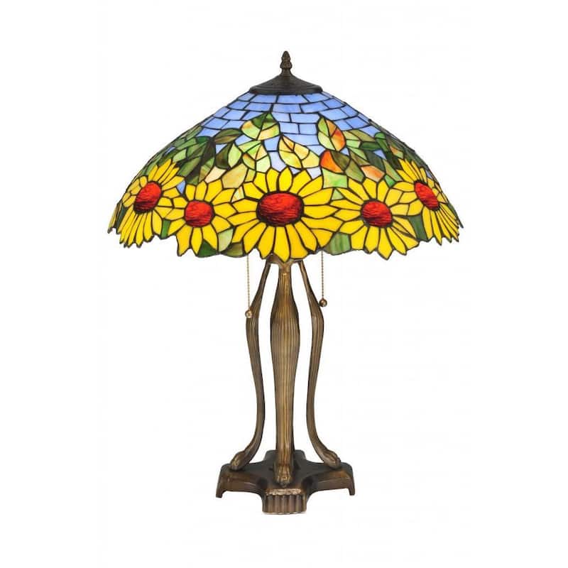 24-inch Wild Sunflower Table Lamp