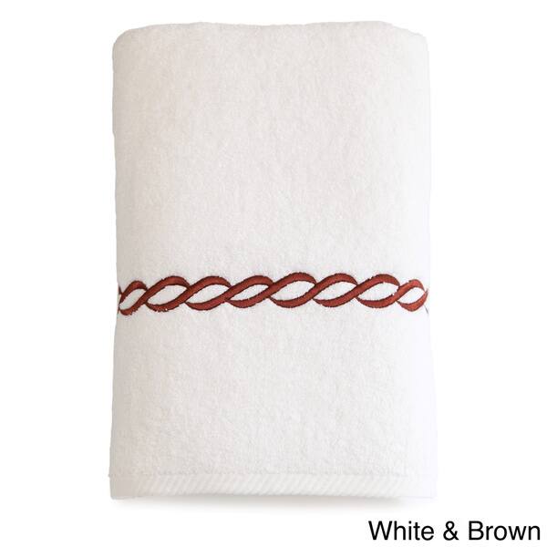 Links Embroidered Hand Towel