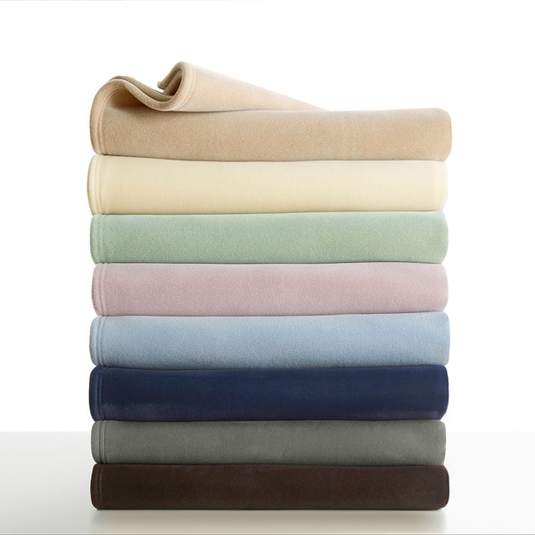 Vellux Original Solid Colored Microplush Blanket On Sale Bed Bath & Beyond 9535227