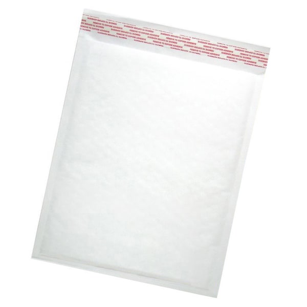 Shop Size 1 Self Seal White Kraft Bubble Mailers Free Shipping On