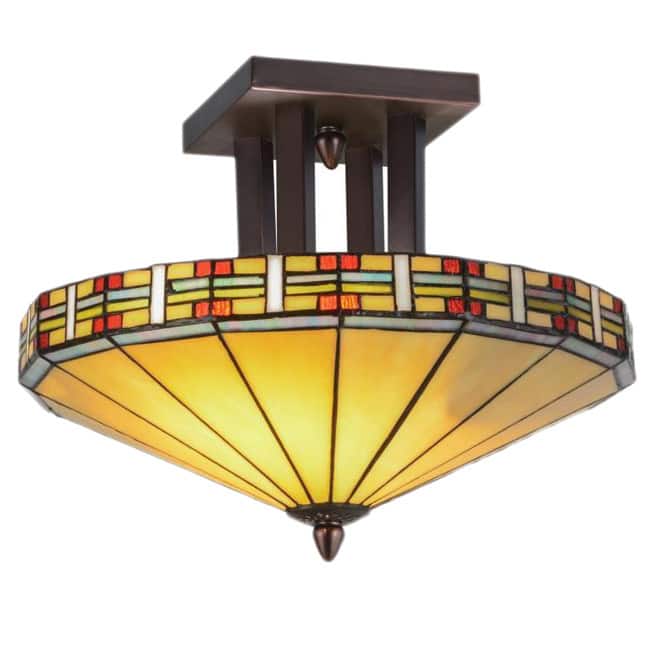 16-inch Arizona Semi-Flushmount