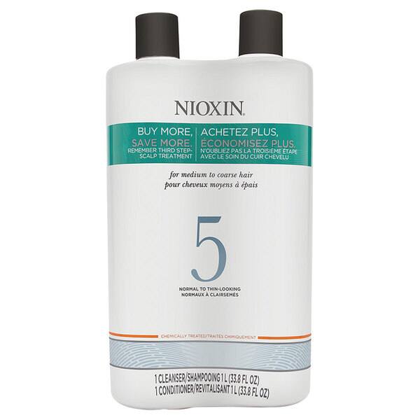 Nioxin 5 Hair System Kit Chemically Treated Normal To Thin