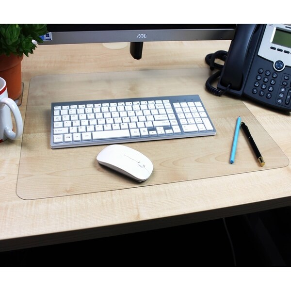 Office Desk Mat Clear Llr39650 Desk Pad Rectangular Protector Non