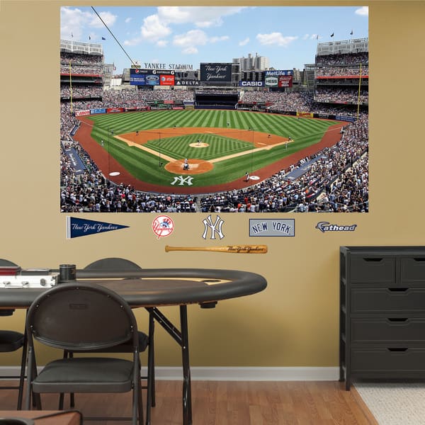 Fathead Yankee Stadium Mural Wall Decals - Bed Bath & Beyond - 9536333