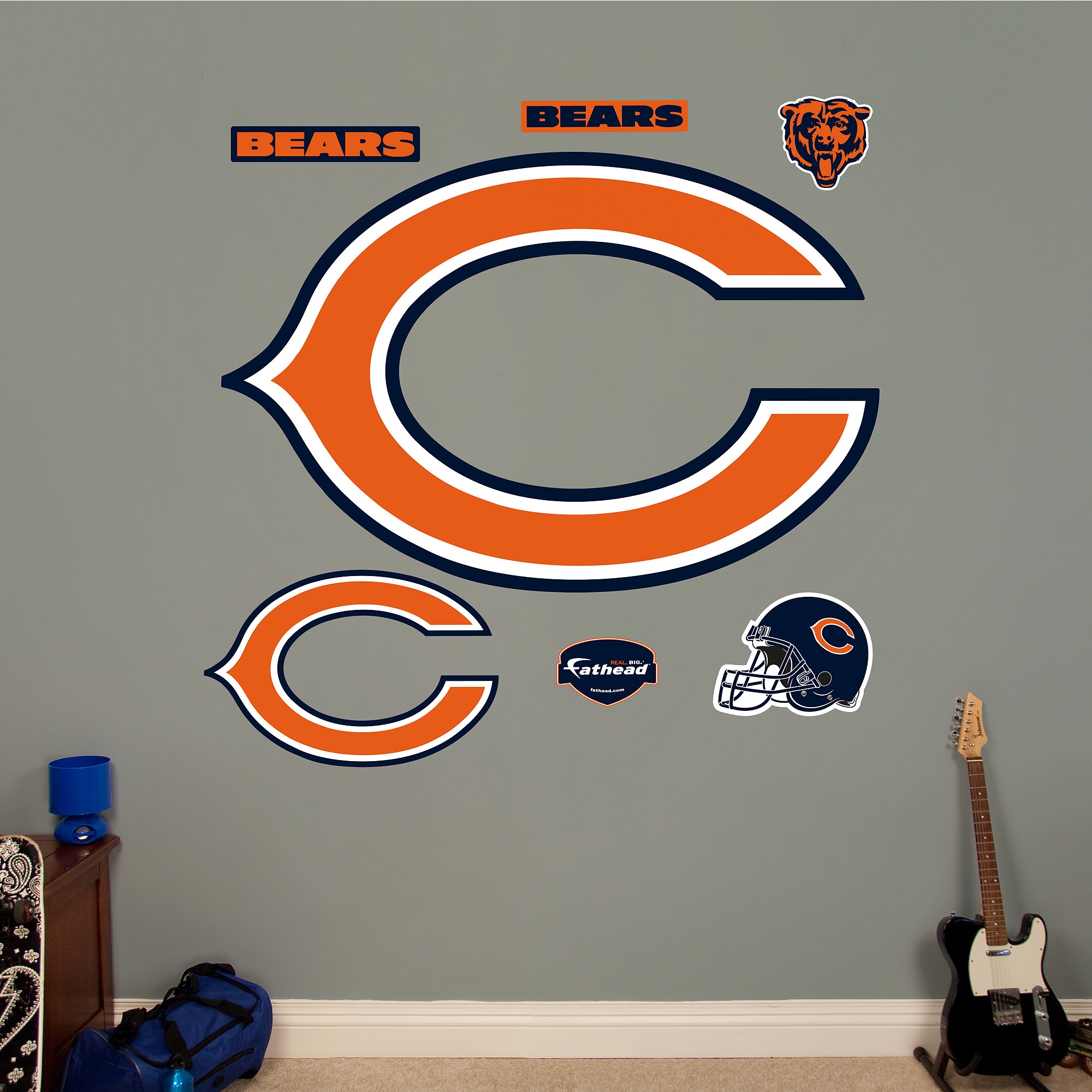 chicago bears fathead