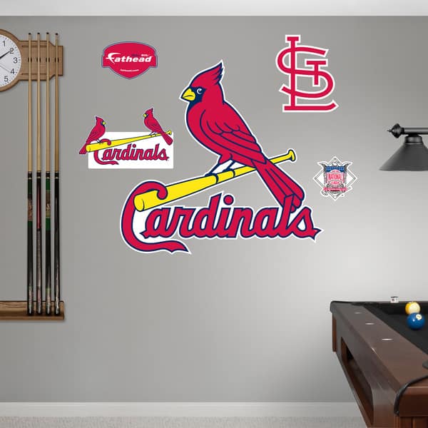 Fathead St. Louis Cardinals Logo Wall Decals - Bed Bath & Beyond - 9536341