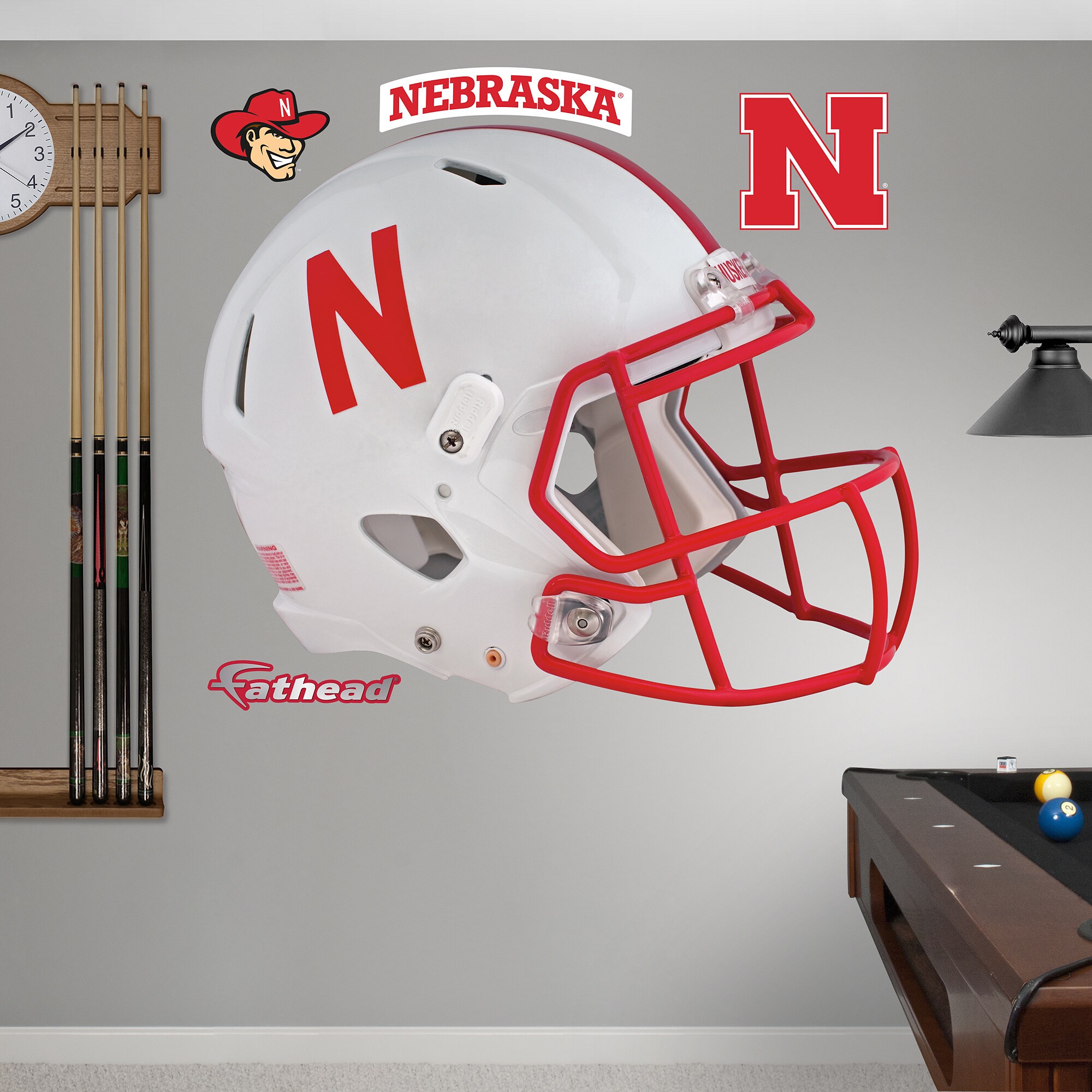 NFL Shield Fathead Helmet Large Removable Wall Decal