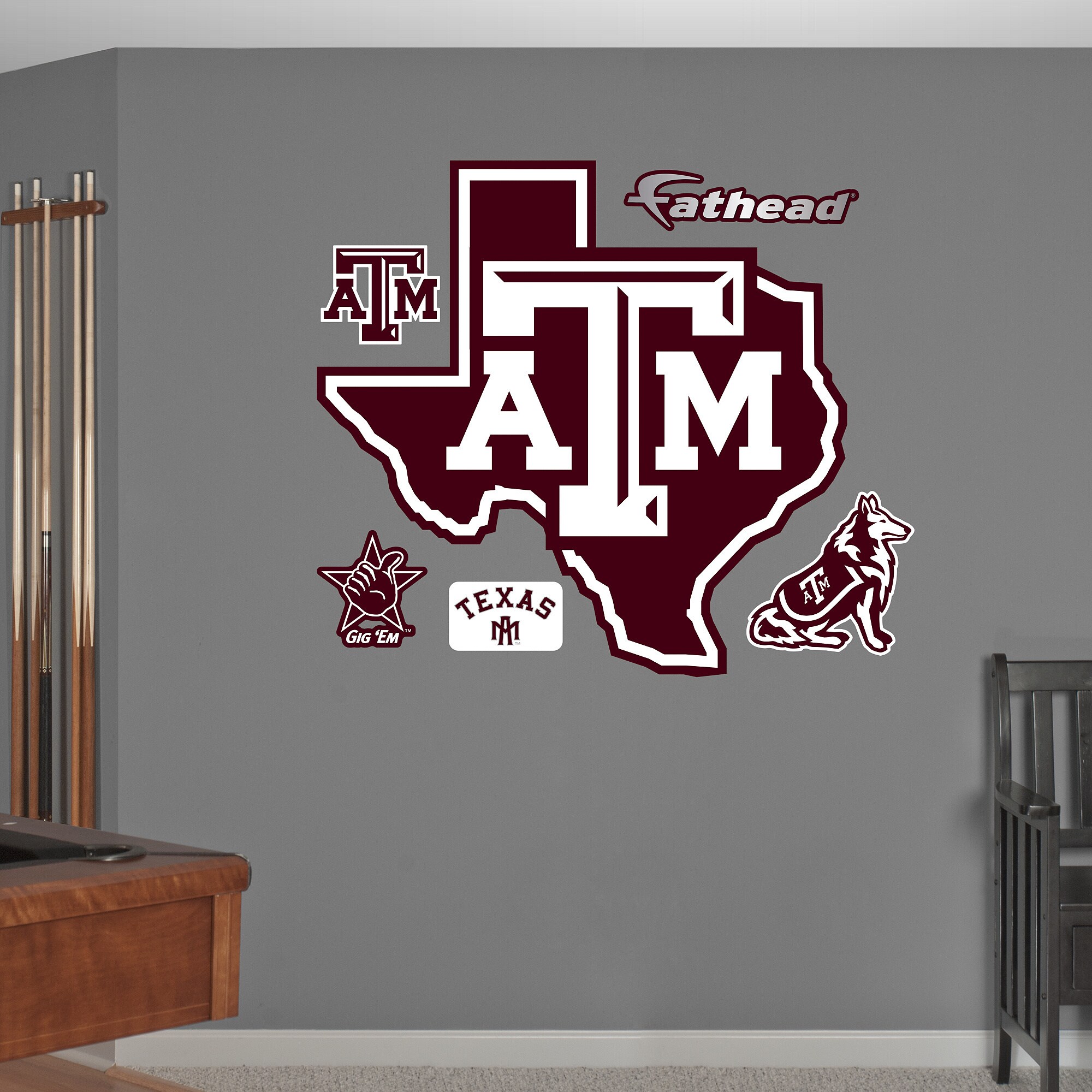 Texas Aggies Decal Texas Sticker Gig' Em Texas A&M 