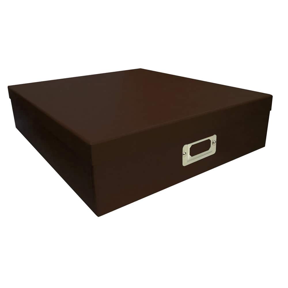 Pioneer Photo Albums Brown Scrapbooking Storage Box (Set of 6)