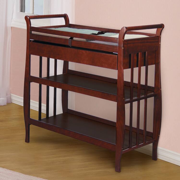 Lily 2-shelf Changing Tables with Drawers