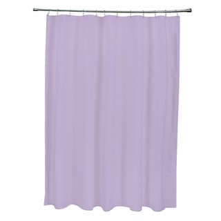 Lilac Purple Solid Shower Curtain - Bed Bath & Beyond - 9537850