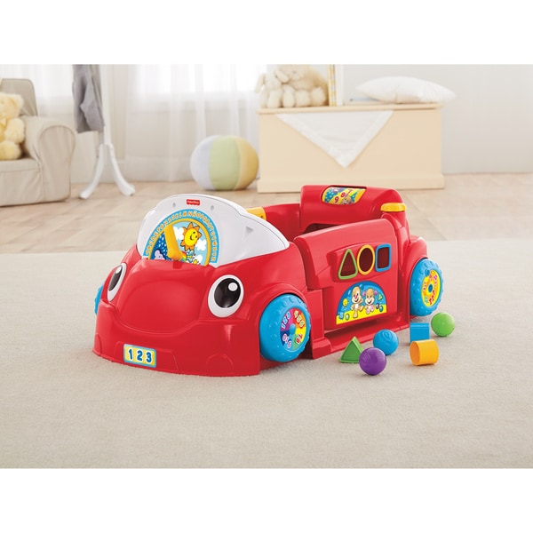 fisher price laugh and learn smart stages crawl around car blue