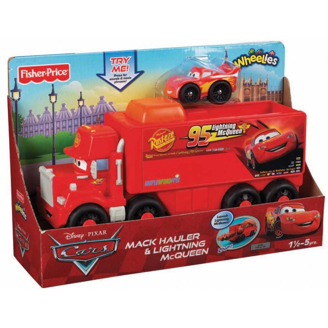 lightning mcqueen wheelies