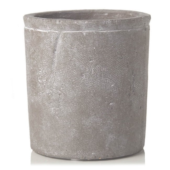 Sage & Co 5-inch Round Small Stone Cylinder Pot
