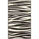 preview thumbnail 1 of 2, Nourison Perception PER11 Area Rug 2' 3" x 3' 9" - Black/White - Rectangle