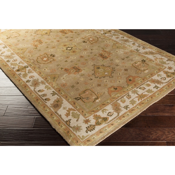 Hand Tufted Betty Wool Floral Area Rug (26 x 8)  