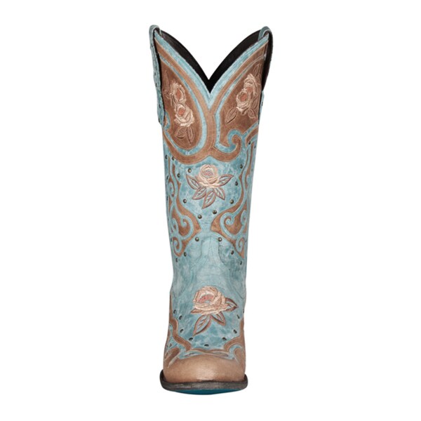 lane boots turquoise