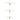 Kurt Adler 33-Inch Metal Gold Ceiling Suspended Tree