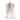 Kurt Adler 14-Inch 10-Light White and Silver Angel Treetop