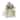 Kurt Adler 12-Inch CUL Ivory and Gold Fiber Optic LED Angel Treetop