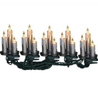 Kurt Adler 15-Light Triple Candle Light Set