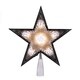 preview thumbnail 2 of 1, Kurt Adler 10-Light Laser Clear Star Treetop