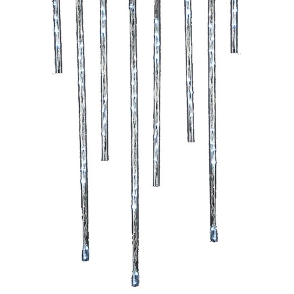 Kurt Adler Indoor/Outdoor 144light Winter White Meteor Shower LED