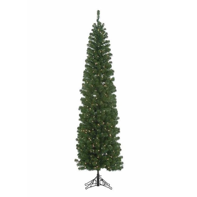 Kurt Adler 7-Foot Pre-Lit Winchester Pine Pencil Tree