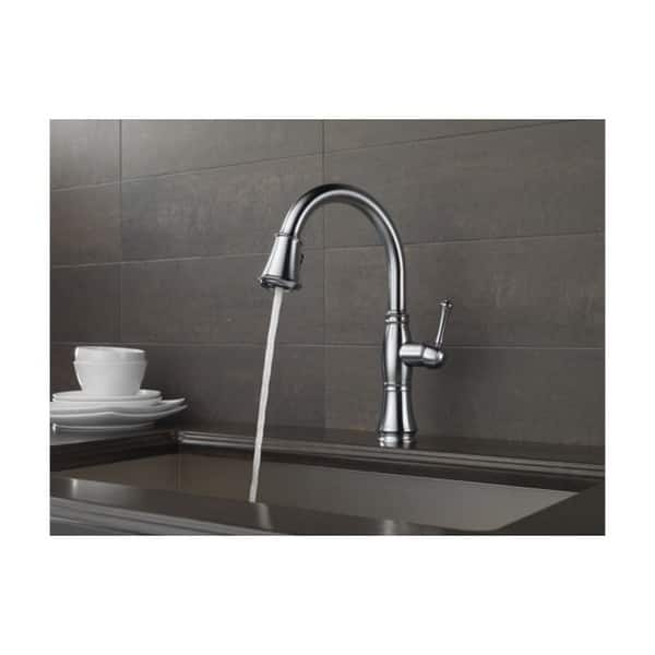 Shop Delta Cassidy Single Handle Pull Down Kitchen Faucet With