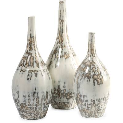 Hampton Mexican Pottery Vases (Set of 3)