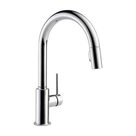 Delta Trinsic Single Handle Pull-Down Kitchen Faucet Chrome