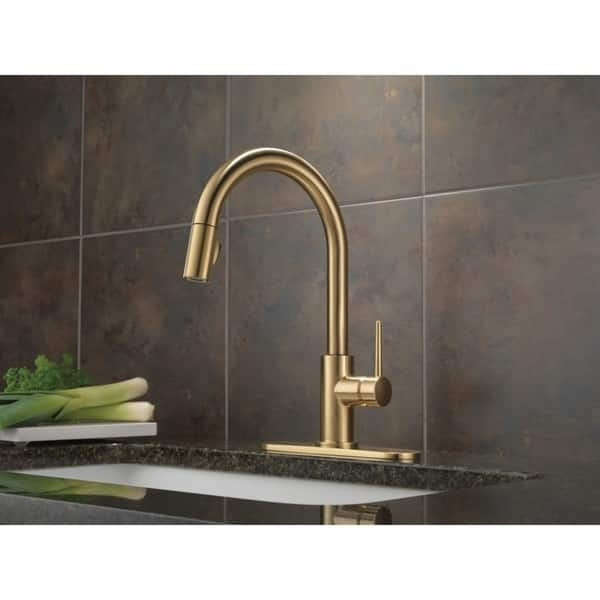 Single Handle Pull-Down Kitchen Faucet 9159-CZ-DST