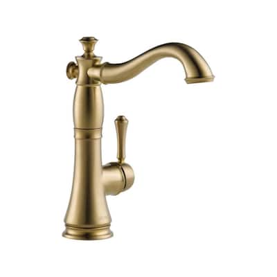 Delta Cassidy Single Handle Bar / Prep Faucet 1997LF-CZ Champagne Bronze