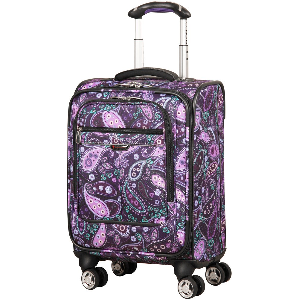 ricardo mar vista purple paisley luggage