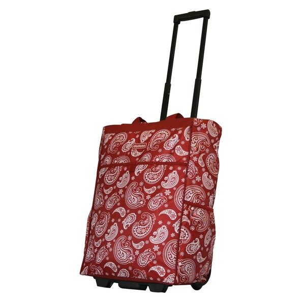 rolling shopper tote