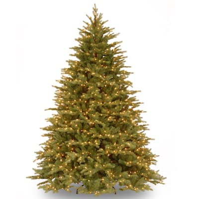 Nordic Spruce Hinged Tree with 1000 Clear Lights