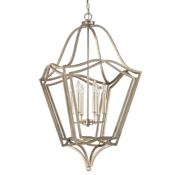 Shop Capital Lighting Transitional Painted Winter Gold 6 ...