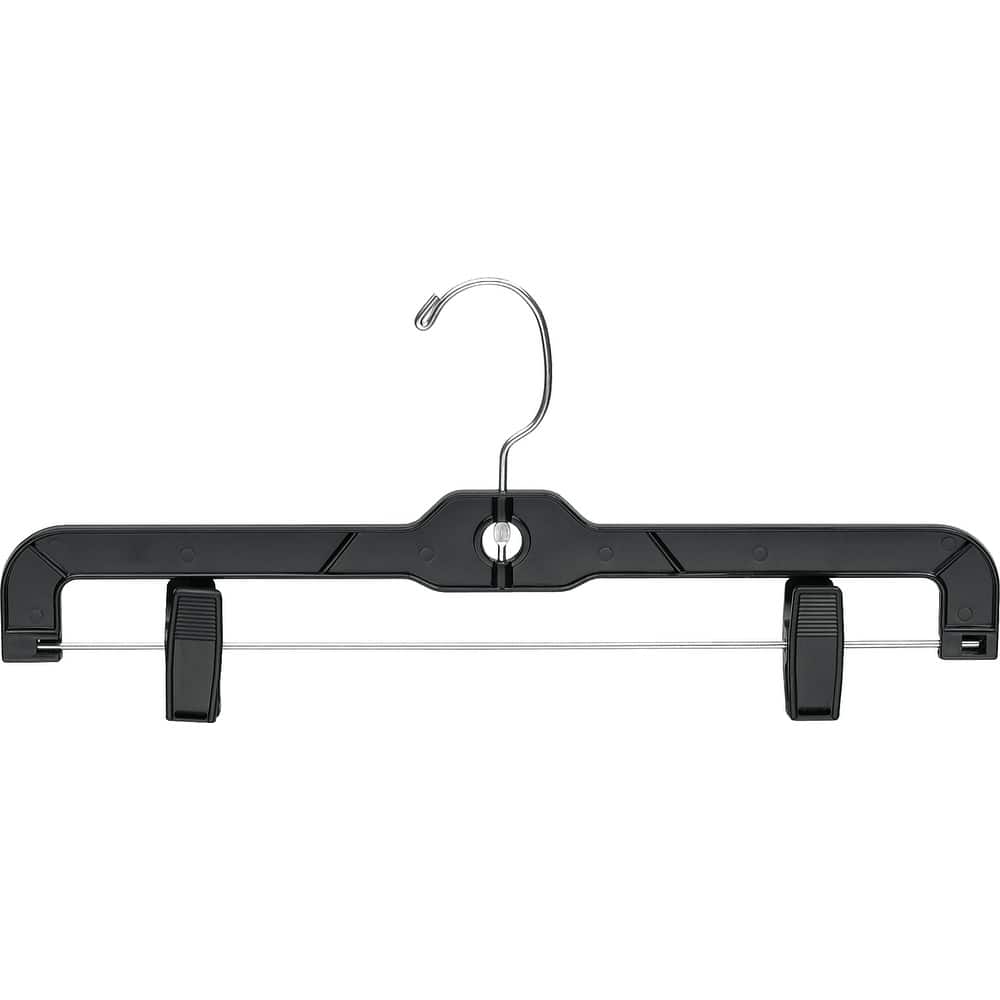 Classic Plastic Bottom Hanger with Adjustable Clips