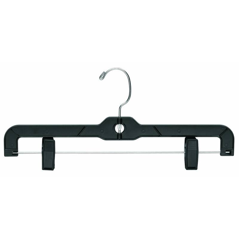 Classic Plastic Bottom Hanger with Adjustable Clips