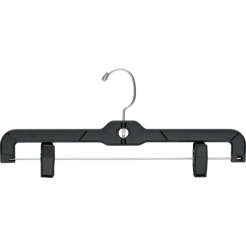 Classic Plastic Bottom Hanger with Adjustable Clips