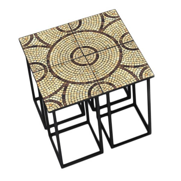 Deeco Saldanha Split Side Table