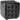 SAFAVIEH Christopher Black Ottoman