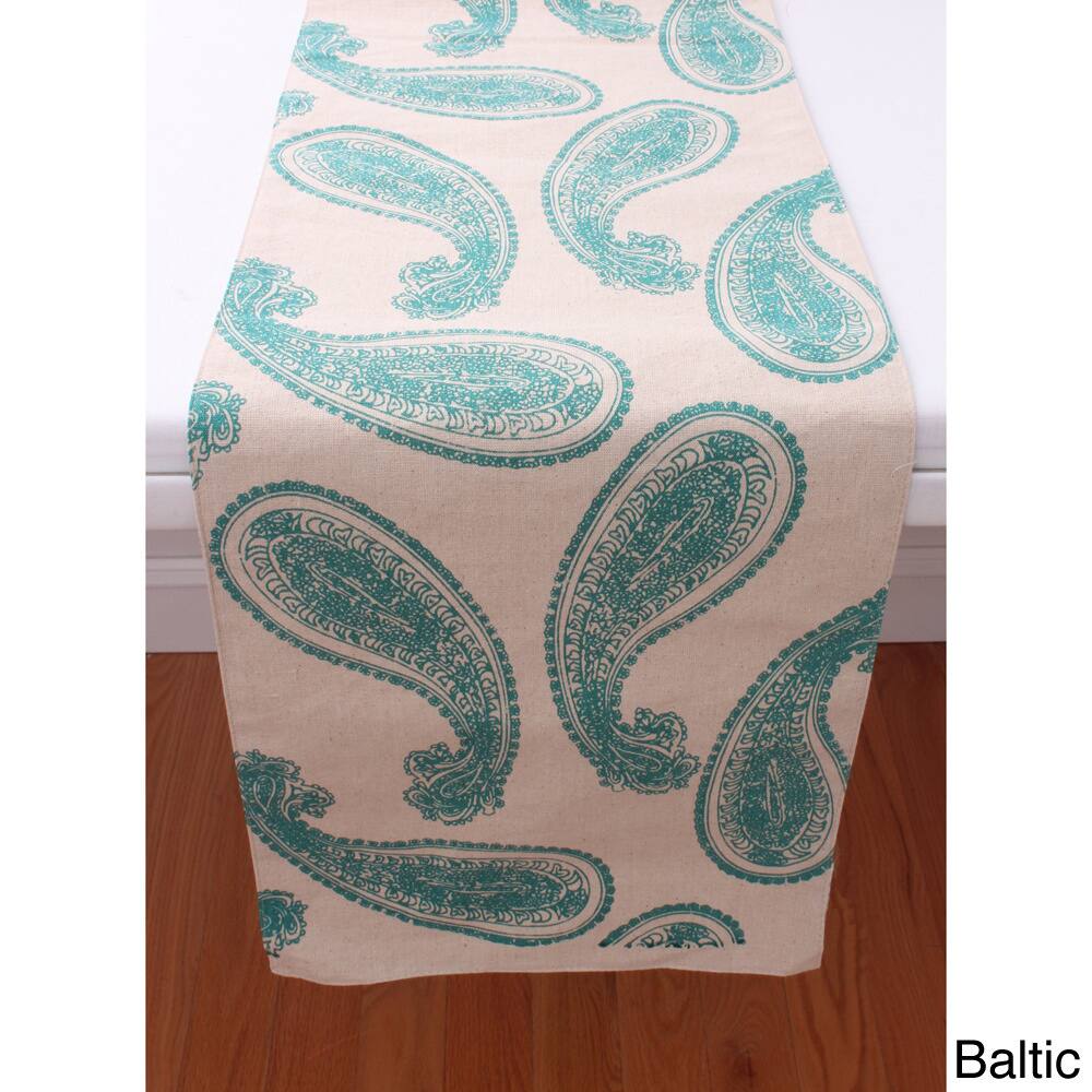 Big Paisley Design Table Runner