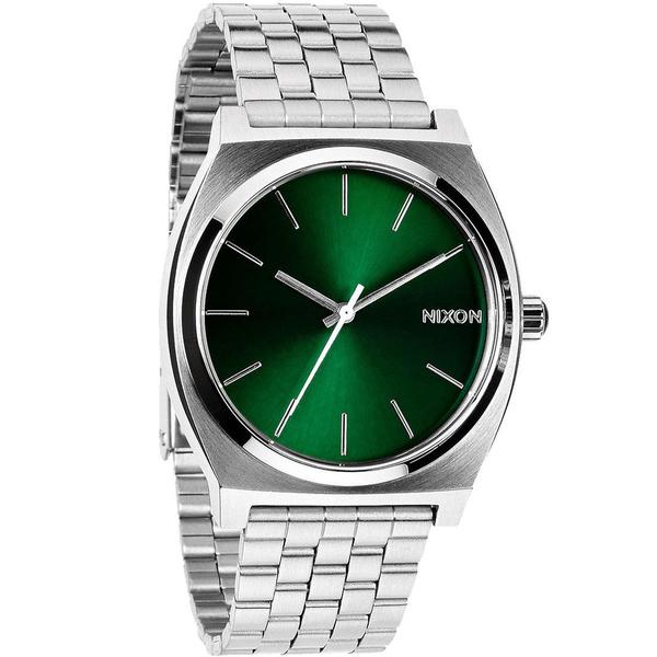 nixon green face watch