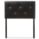 preview thumbnail 2 of 6, Silver Orchid Caillol Crystal Tufted Headboard Full