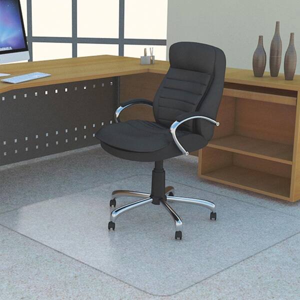 Lorell Rectangular Studded Chair Mat (4' x 3')