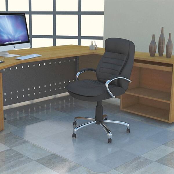 Shop Lorell Rectangular Chair Mat Without Lip 4 5 X 3 9 Free