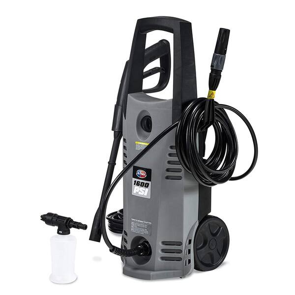 All Power 1600 PSI 1.6 GPM Electric Pressure Washer with Hose Reel for House, Garage, Vehicle and Outdoor Cleaning
